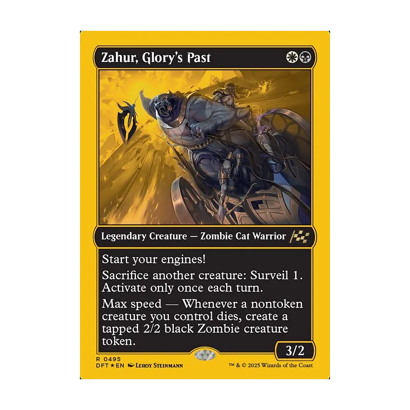Zahur, Glory's Past (First-Place Foil) - Aetherdrift (Foil Near Mint)