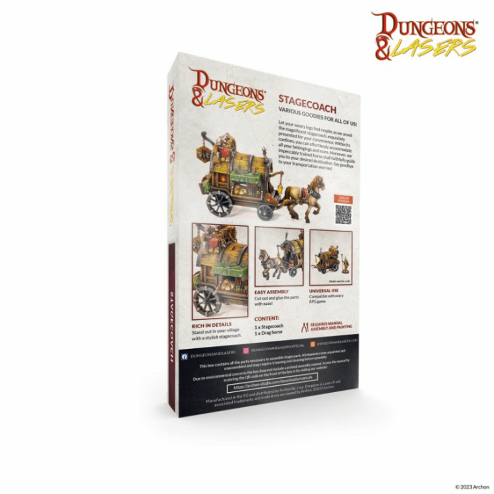 Dungeons & Lasers: Stagecoach (New Arrival)