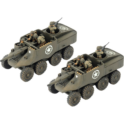 Flames of War WW2: US - T55 Interceptor Tank Destroyer Platoon