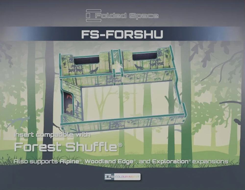 Box Insert Color: Forest Shuffle (Preorder)