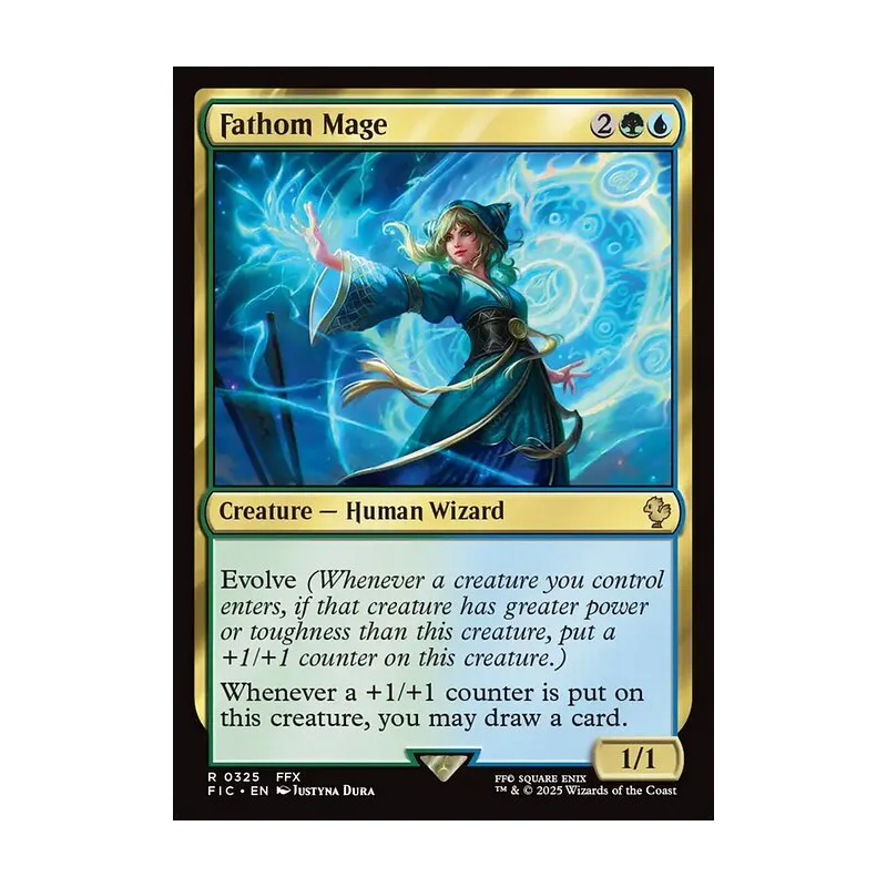 Fathom Mage - Final Fantasy Commander (Near Mint)