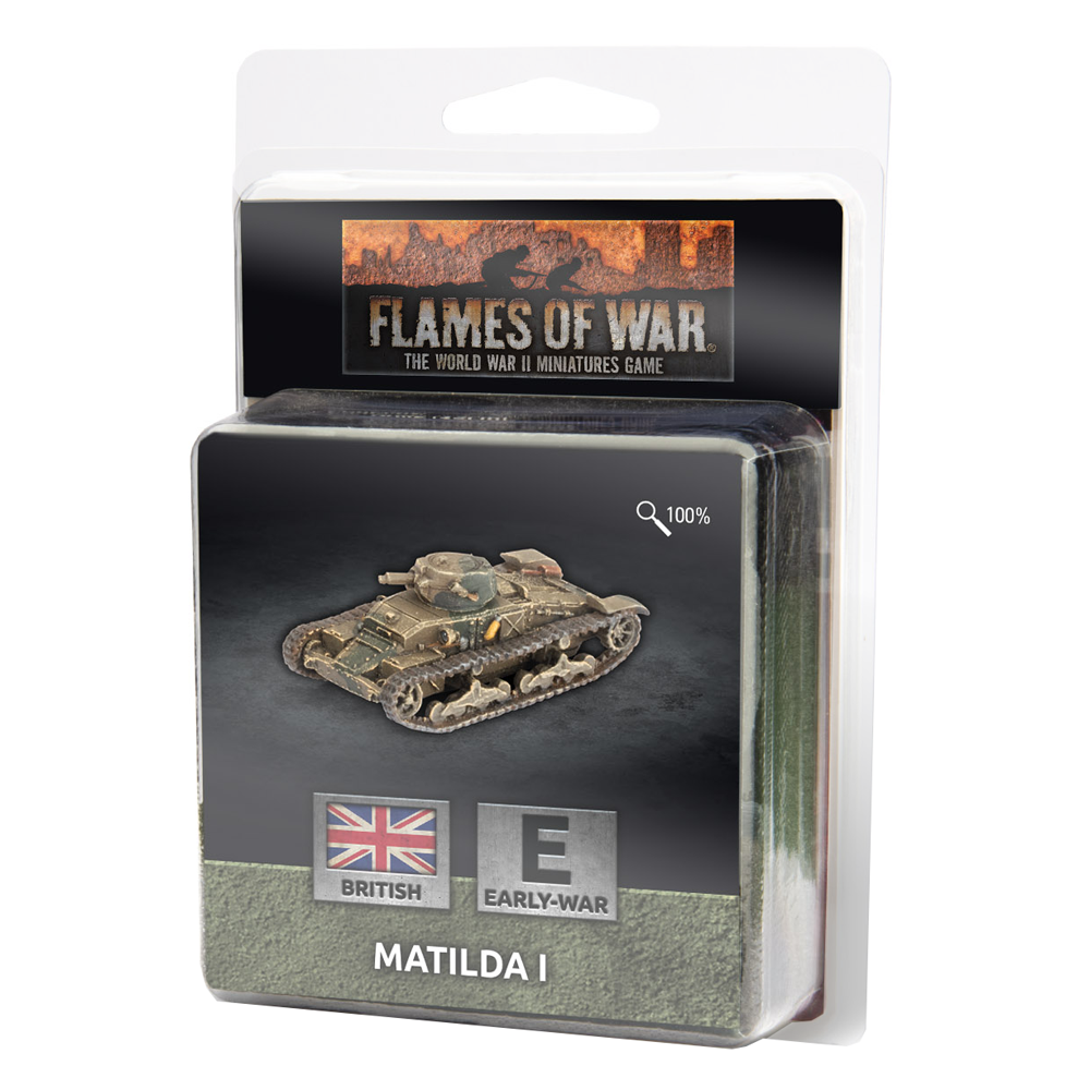 Flames of War WW2: British - Matilda I (Preorder)