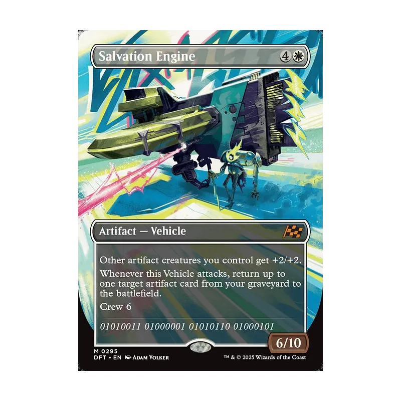 Salvation Engine (Borderless) - Aetherdrift (Near Mint)
