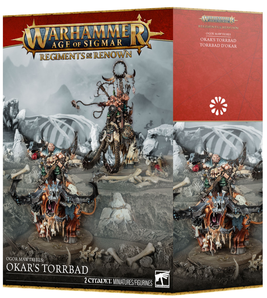 Warhammer Age of Sigmar: Regiments of Renown: Ogor Mawtribes - Okar's Torrbad (Preorder)