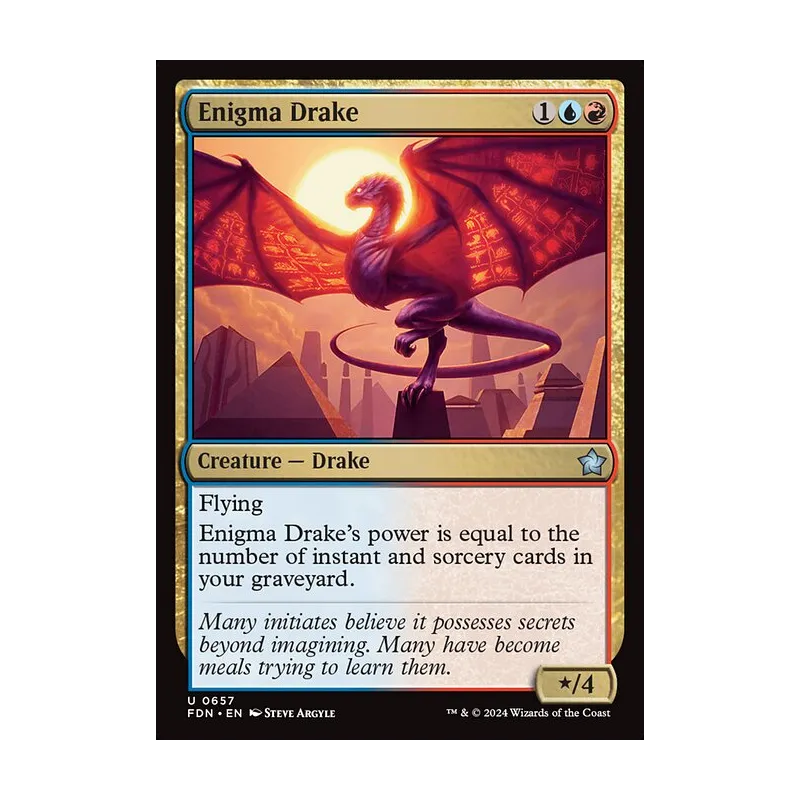 Enigma Drake - Foundations (Near Mint)