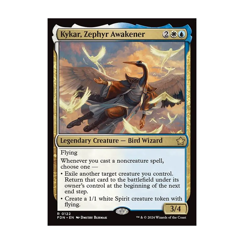 Kykar, Zephyr Awakener - Foundations (Near Mint)