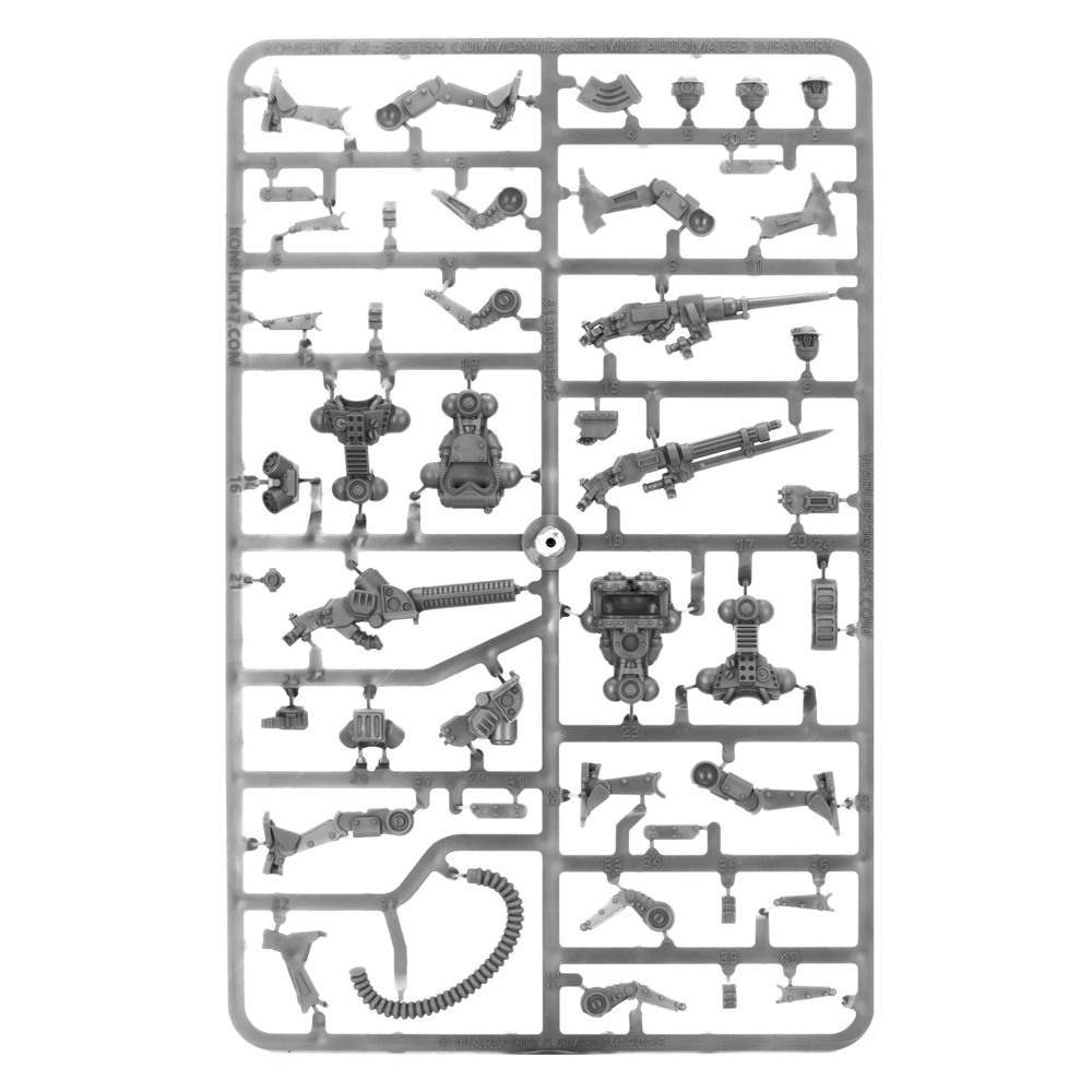 Konflikt '47: British Commonwealth - Mk II Heavy Automated Infantry (Preorder)