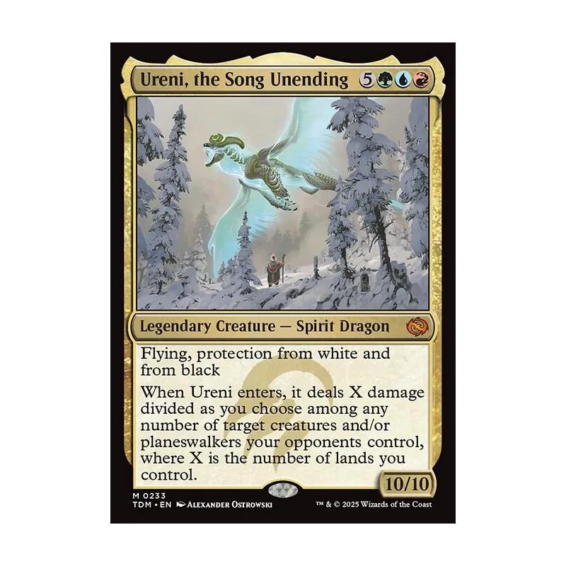 Ureni, the Song Unending - Tarkir: Dragonstorm (Near Mint)