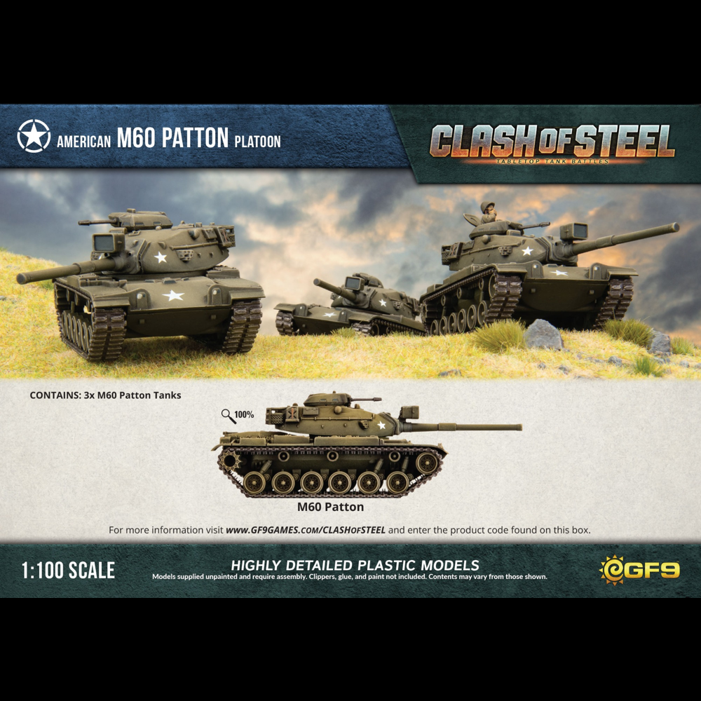 Clash of Steel: American - M60 Patton Platoon