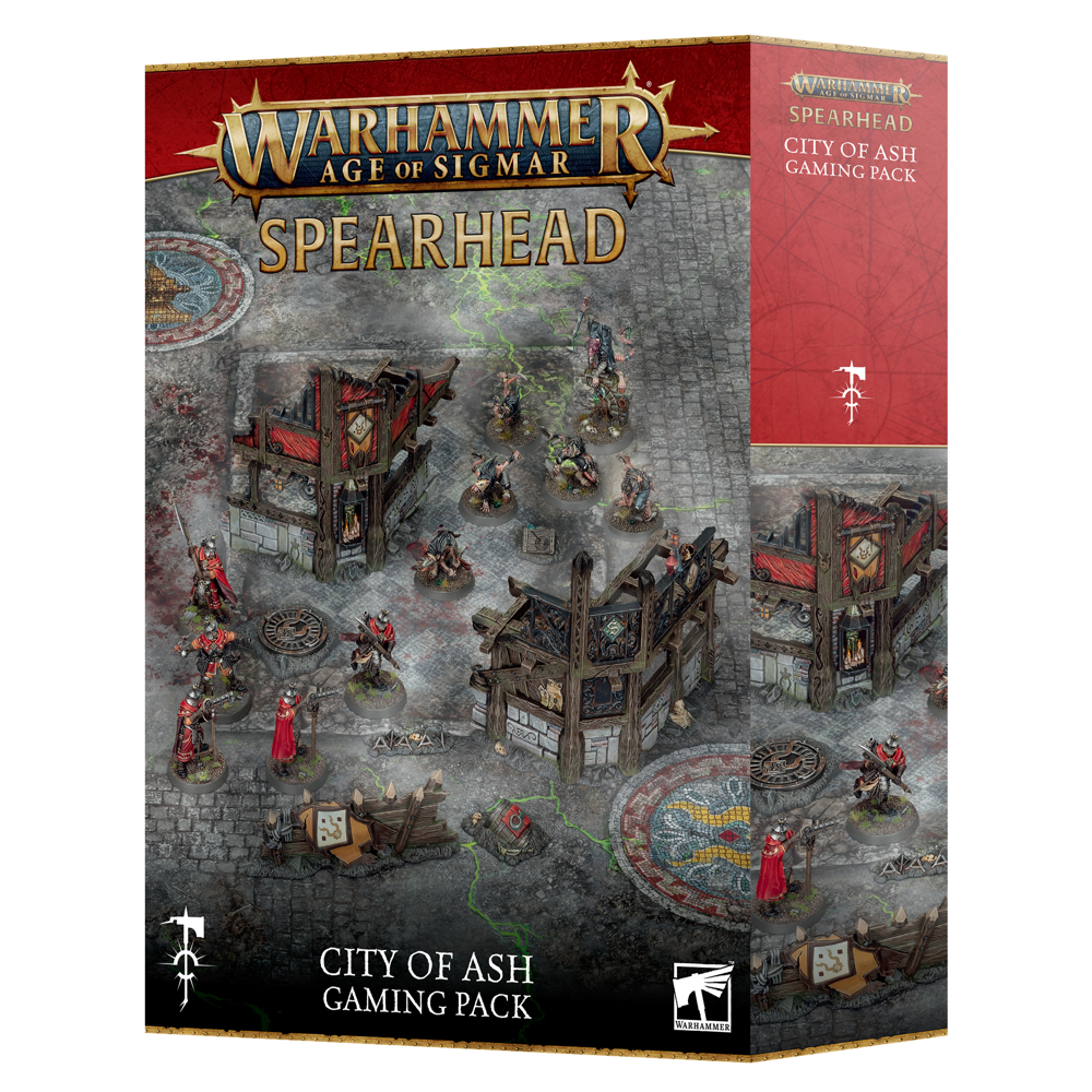 Warhammer Age of Sigmar: Spearhead: City of Ash Gaming Pack (Preorder)