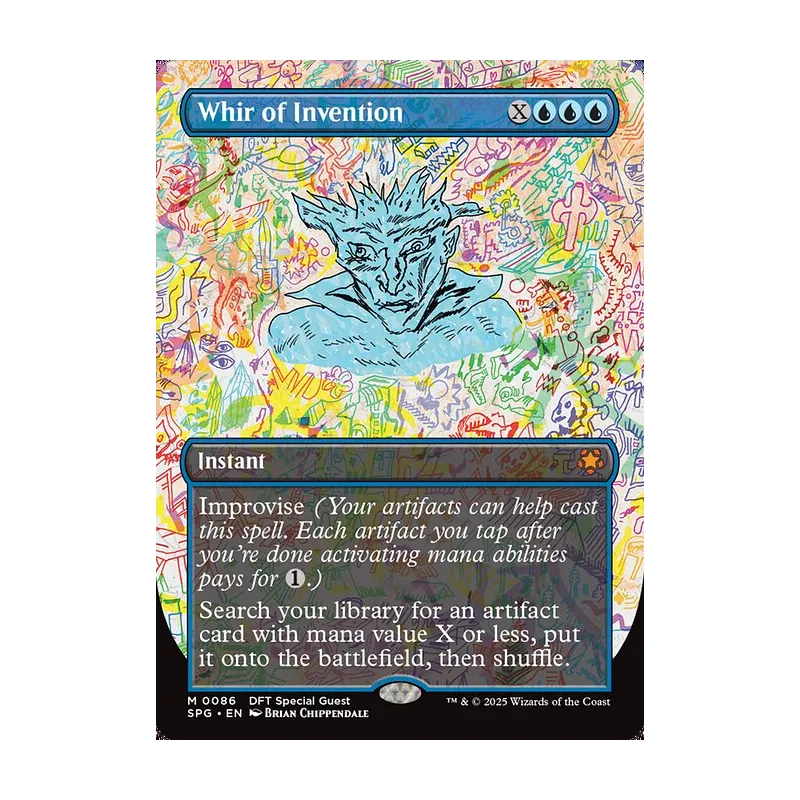 Whir of Invention (Borderless) - Special Guests (Near Mint)