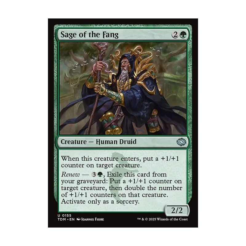 Sage of the Fang - Tarkir: Dragonstorm (Near Mint)