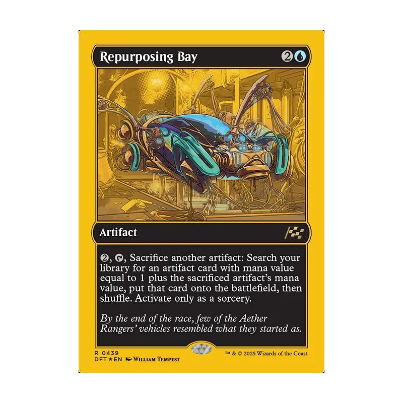 Repurposing Bay (First-Place Foil) - Aetherdrift (Foil Near Mint)