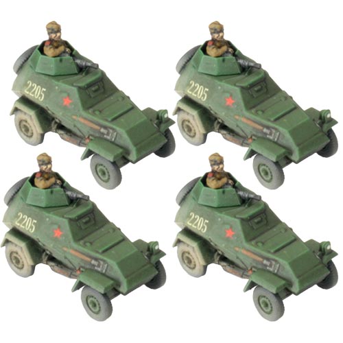 Flames of War WW2: Soviet - BA-64 Armoured Car Platoon