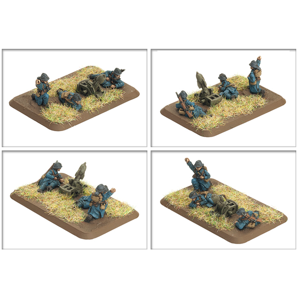 Flames of War Great War: French Mortar Platoon