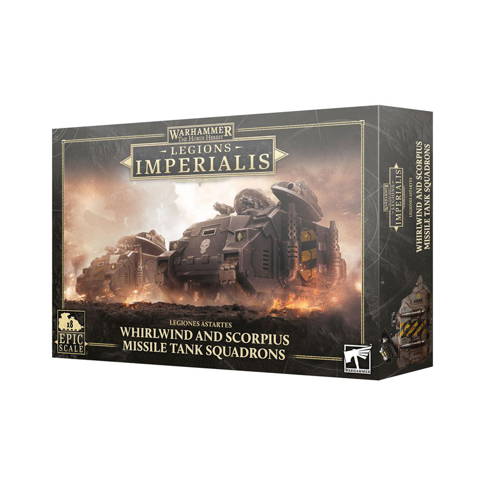 Legions Imperialis: Legiones Astartes - Whirlwind and Skorpius Missile Tank Squadron (New Arrival)