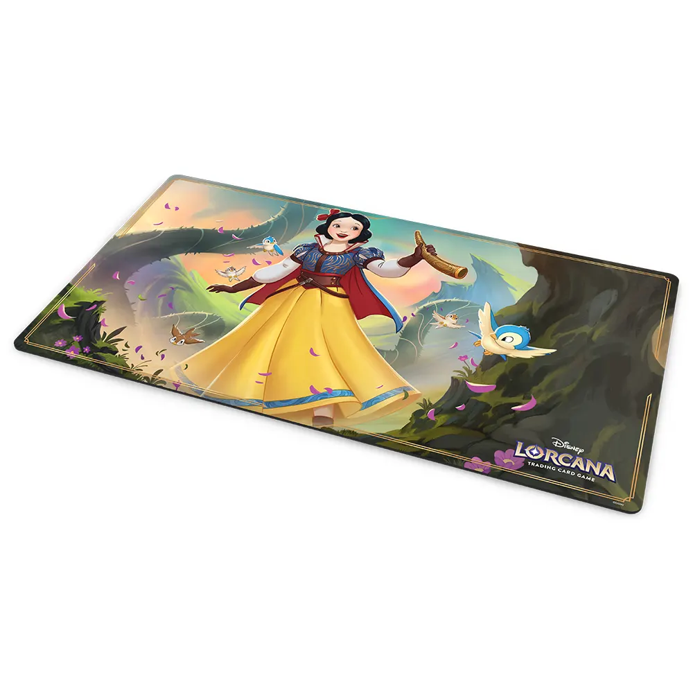 Lorcana Playmat: Into the Inkdark - Snow White, Merry as the Morning (Preorder)