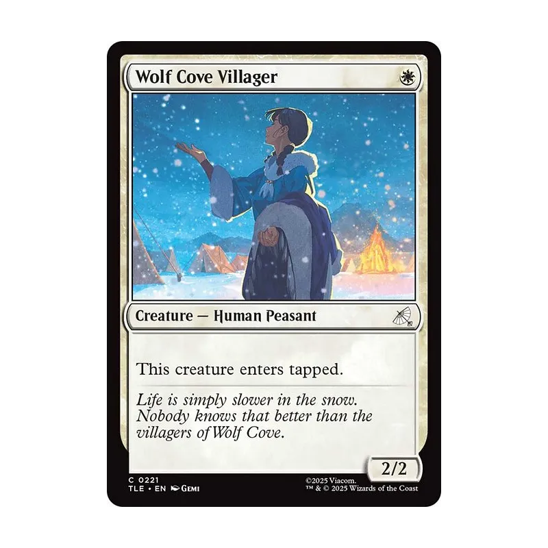 Wolf Cove Villager - Avatar: The Last Airbender Eternal (Foil Near Mint)