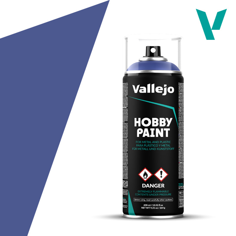 Vallejo Hobby Paint Aerosol: Ultramarine Blue (400ml)