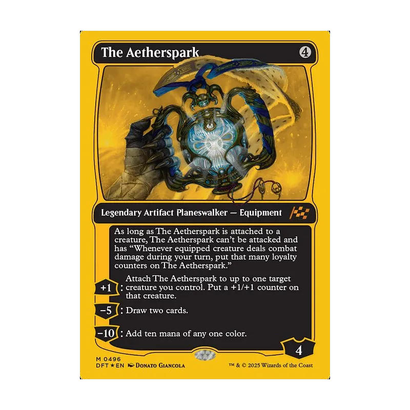 The Aetherspark (First-Place Foil) - Aetherdrift (Foil Near Mint)