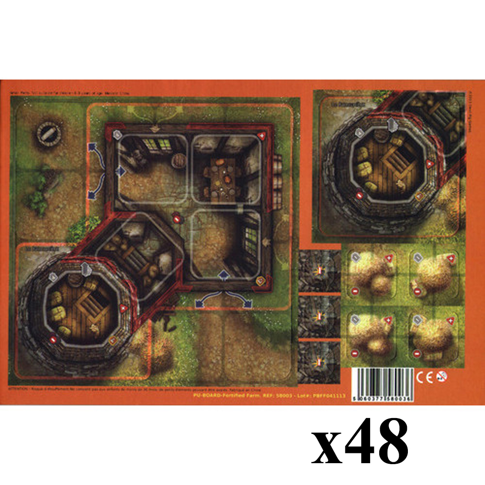 Heroes of Normandie: Fortified Farm Expansion CASE (48) (Last Chance)