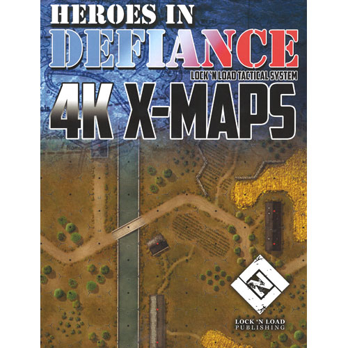 Lock 'n Load Tactical: Heroes in Defiance - 4K X-Maps
