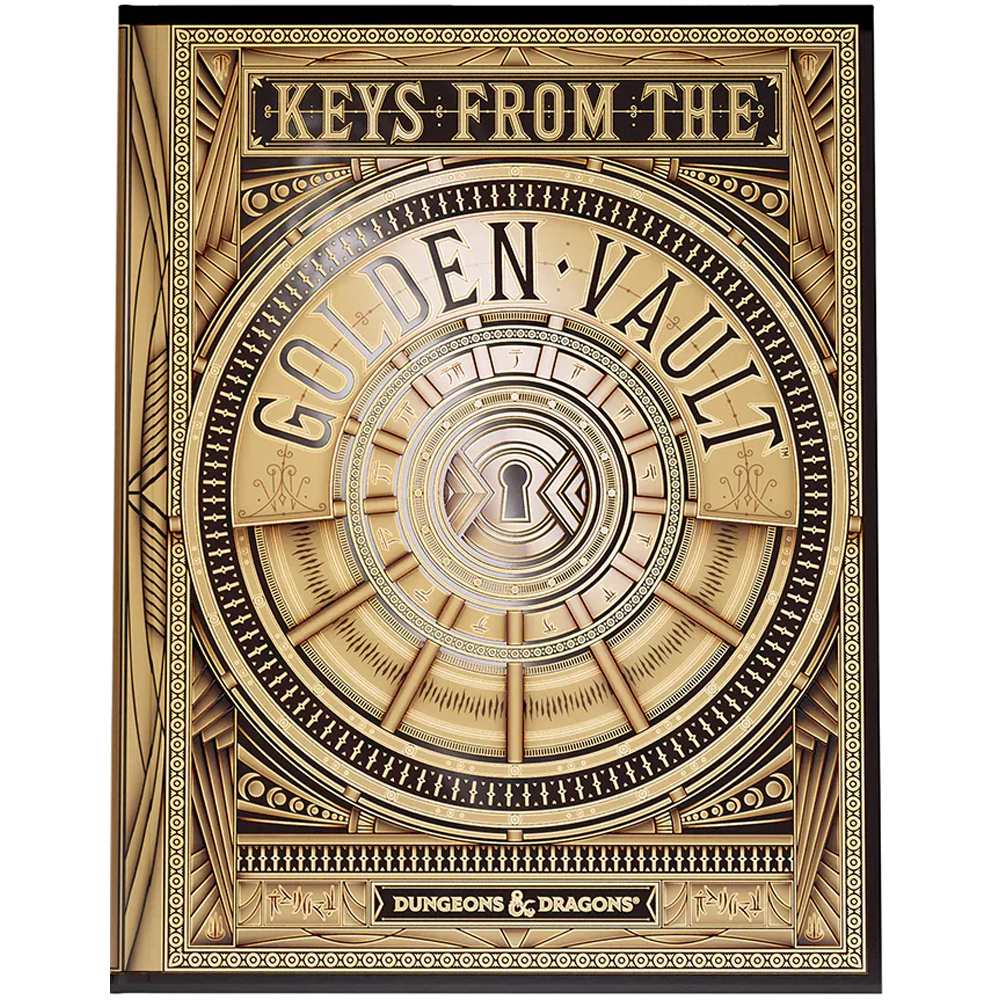 D&D 5E RPG: Keys from the Golden Vault (Alt Cover) | Roleplaying Games ...