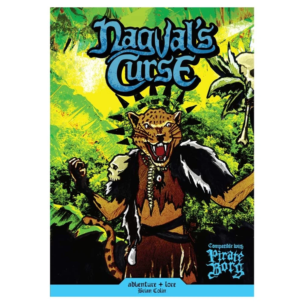 Adventure: Nagval's Curse (Pirate Borg RPG Compatible) (Preorder)