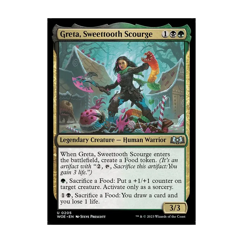Greta, Sweettooth Scourge - Wilds of Eldraine (Near Mint)