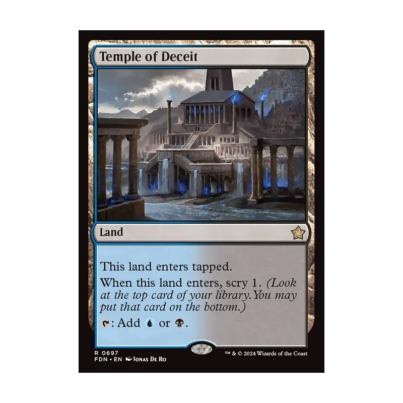 Temple of Deceit - Foundations (Near Mint)