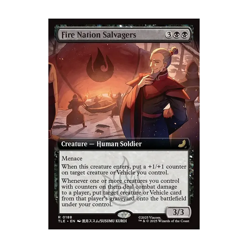 Fire Nation Salvagers (Extended Art) - Avatar: The Last Airbender Eternal (Near Mint)