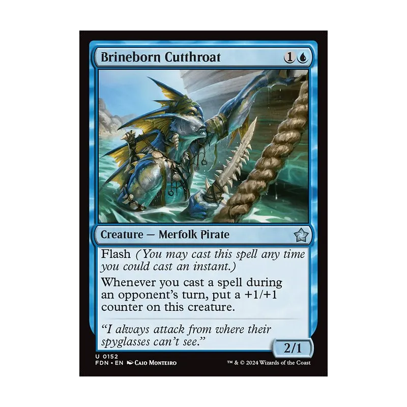 Brineborn Cutthroat - Foundations (Near Mint)