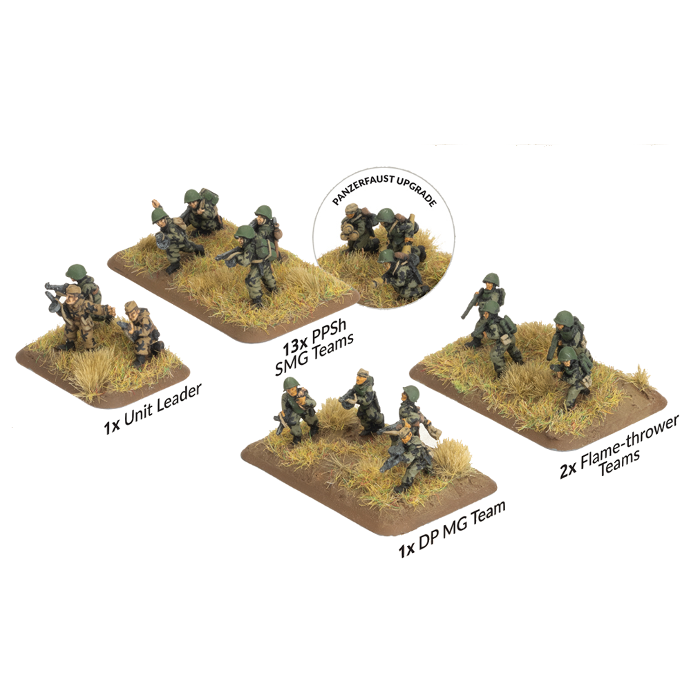 Flames of War: Soviet - Engineer-Sapper Company