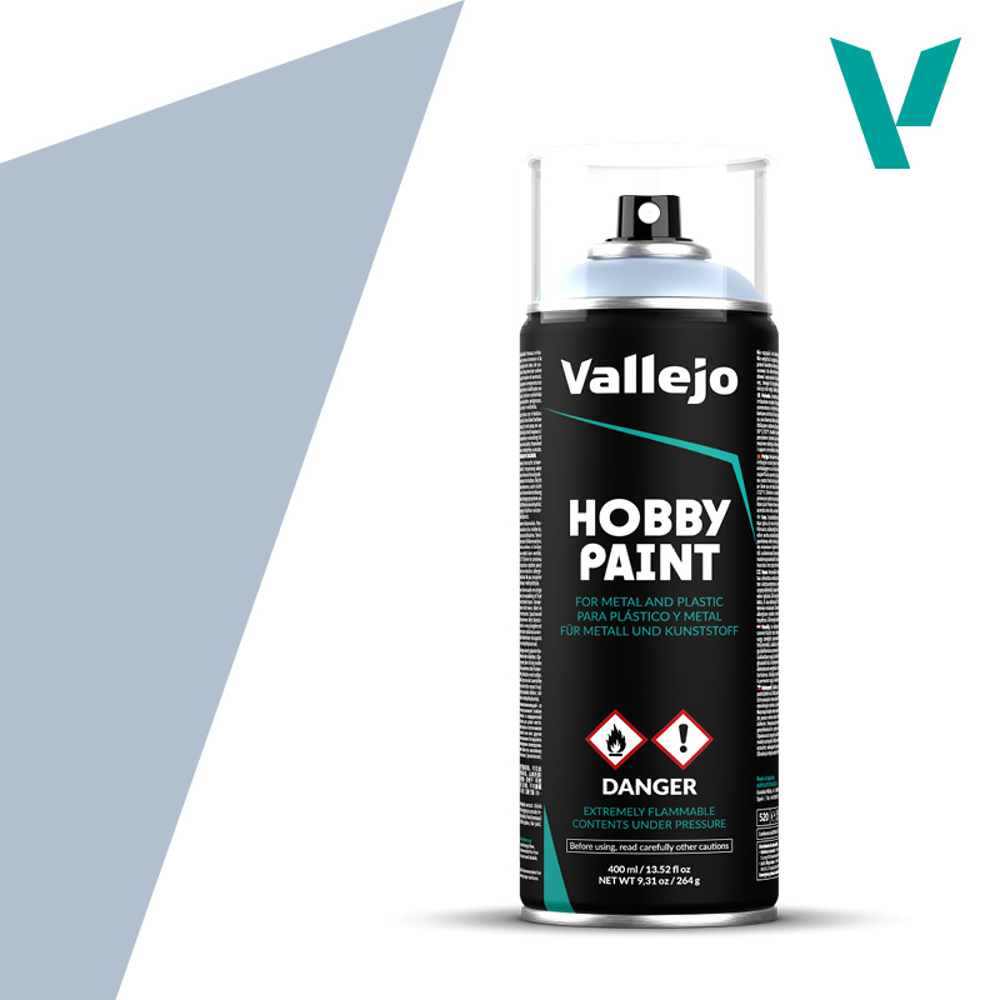 Vallejo Hobby Paint Aerosol: Wolf Grey (400ml)