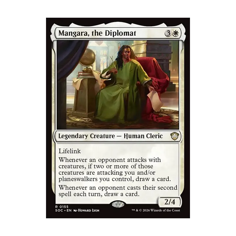 Mangara, the Diplomat - Secrets of Strixhaven Commander (Near Mint)