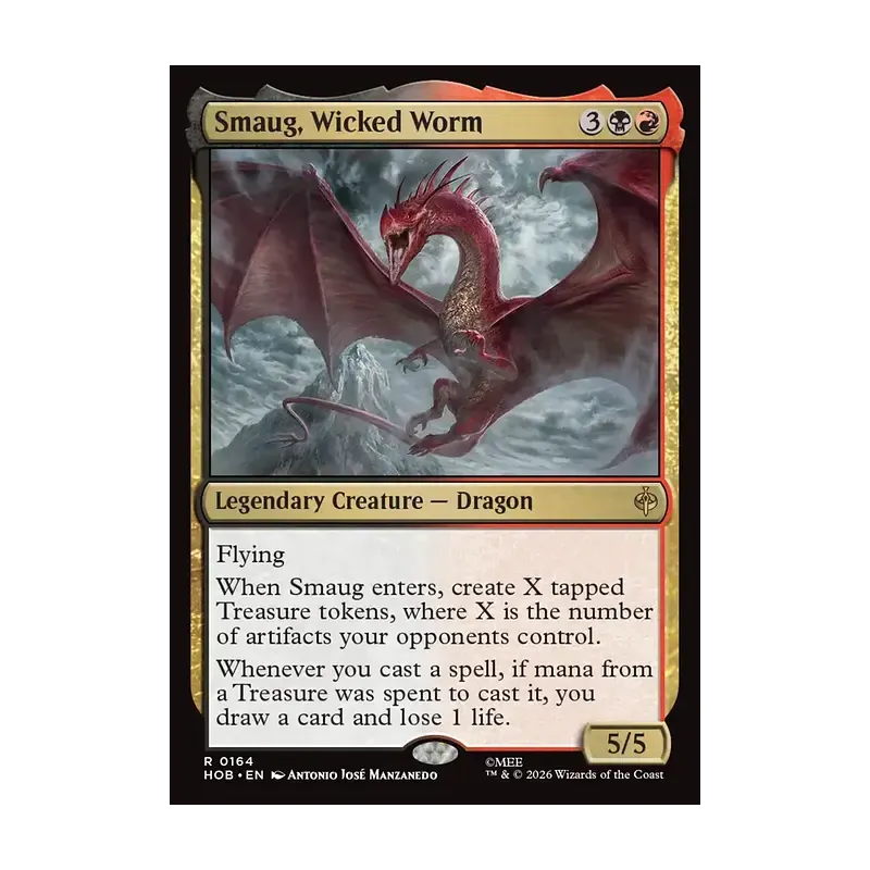 Smaug, Wicked Worm | The Hobbit MTG