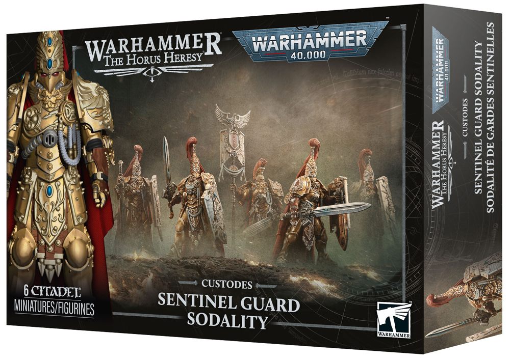 Warhammer 40K/Horus Heresy: Custodes - Sentinel Guard Sodality (Preorder)