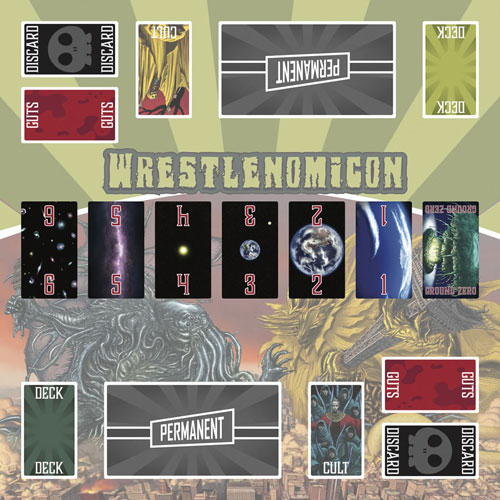 Wrestlenomicon: Playmat (Clearance) Wrestlenomicon: Playmat (Clearance)
