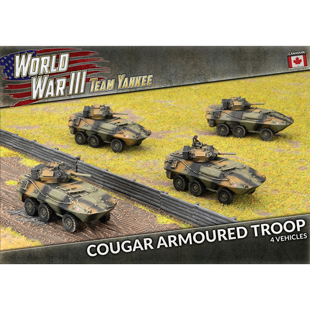 WWIII Team Yankee: Canadian - Cougar Armoured Troop (Last Chance)