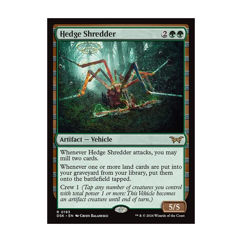 Hedge Shredder - Duskmourn: House of Horror (Near Mint)