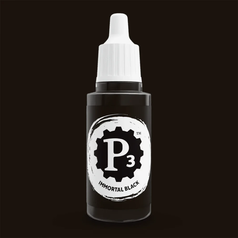P3 Paint: Immortal Black (18ml) (Preorder)