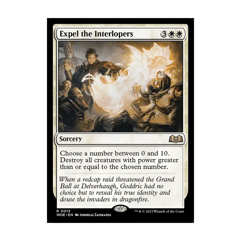 Expel the Interlopers - Wilds of Eldraine (Near Mint)