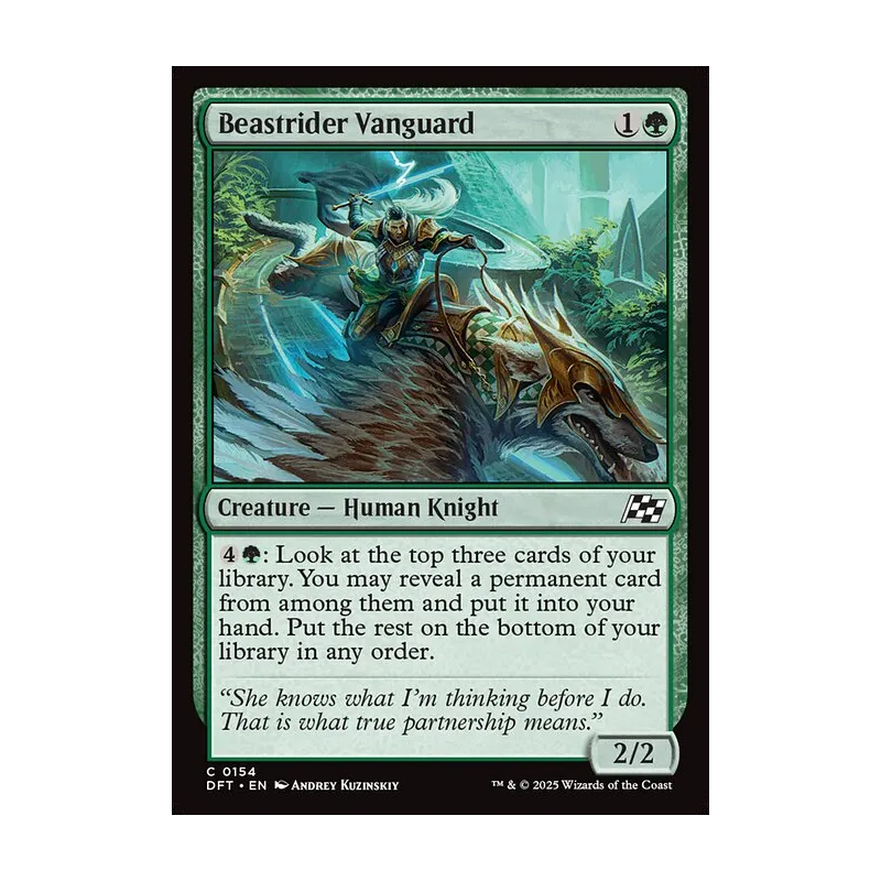 Beastrider Vanguard - Aetherdrift (Near Mint)