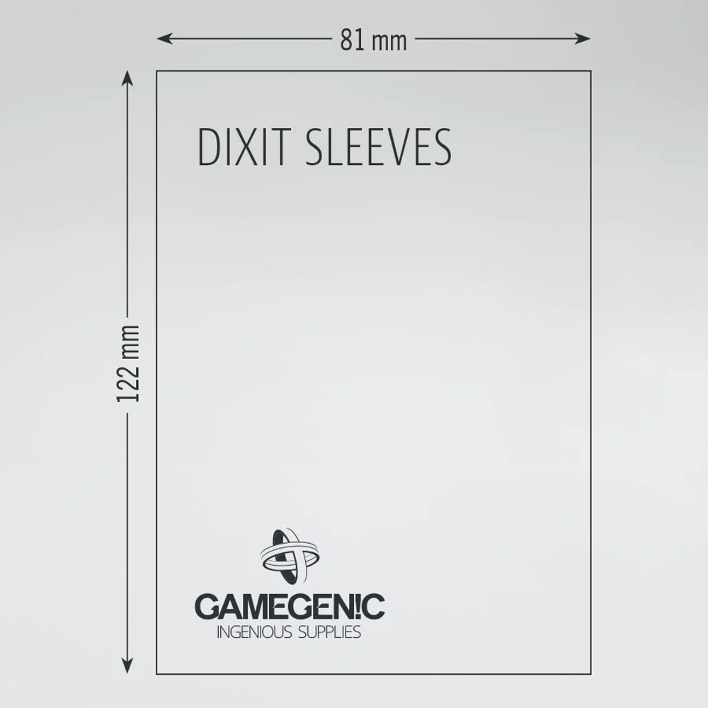Matte Board Game Sleeves: Dixit/Mysterium - Clear (90)