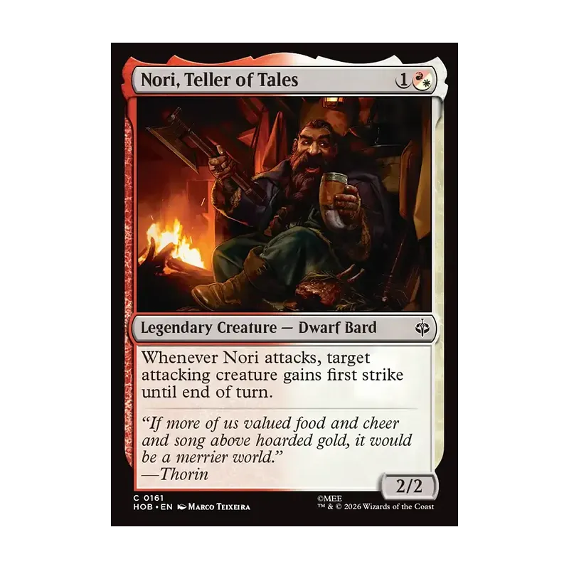Nori, Teller of Tales - The Hobbit (Near Mint)