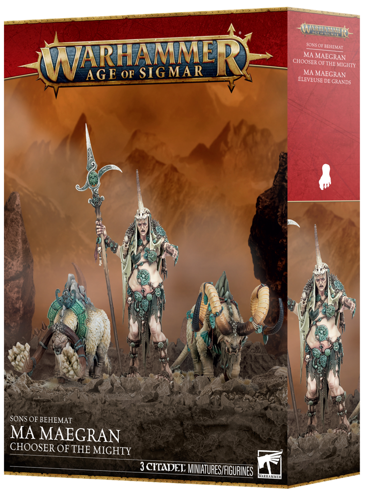 Warhammer Age of Sigmar: Sons of Behemat - Ma Maegran, Chooser of the Mighty (Preorder)