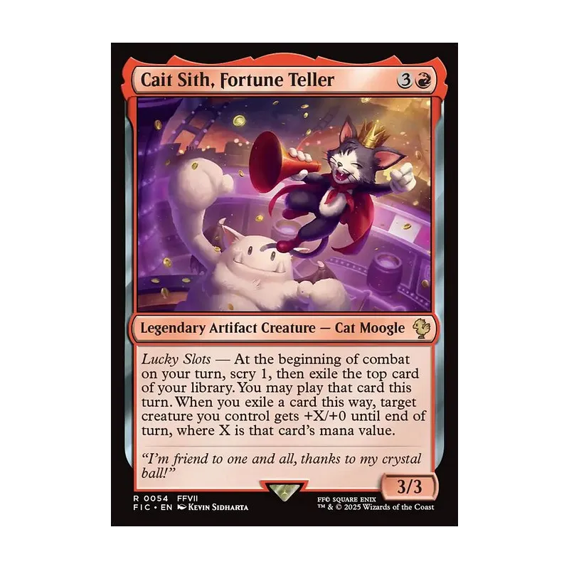 cait sith mtg card X (Card) Cait Sith, Fortune Teller |