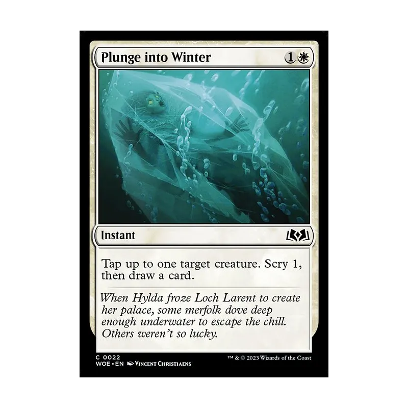 Plunge into Winter - Wilds of Eldraine (Near Mint)