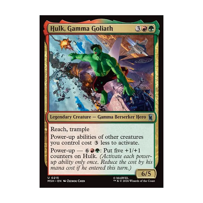 gamma mtg cards Swamp v.2 Gamma the Magnet Warrior Card Type I found my new commander.