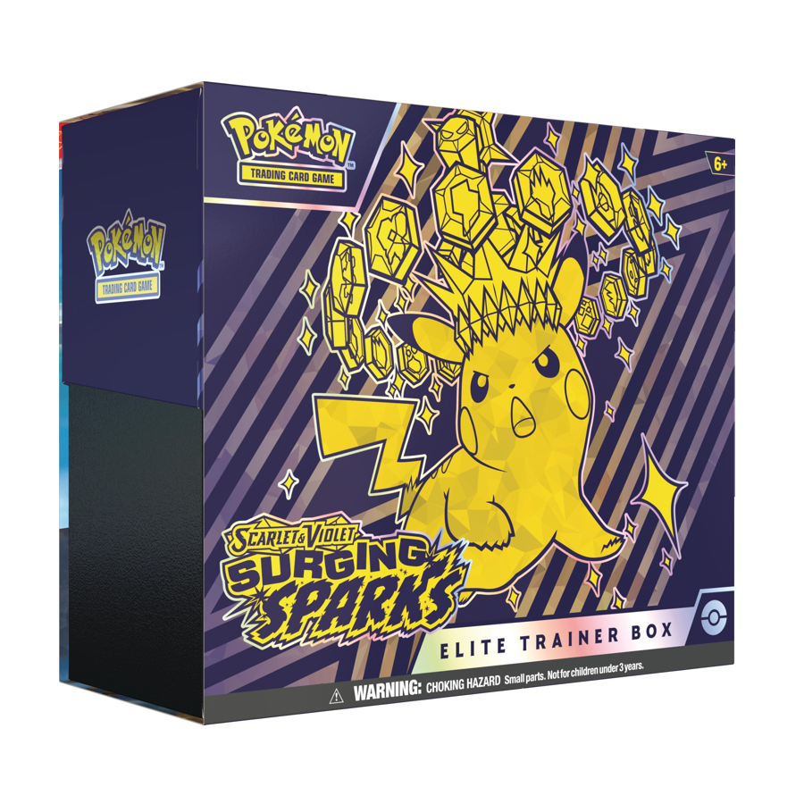 Pokemon TCG: Scarlet & Violet: Surging Sparks - Elite Trainer Box